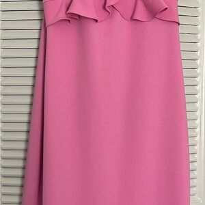 Antonio Melani Pink Ruffle Dress